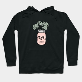 Jar with palm leaves Hoodie